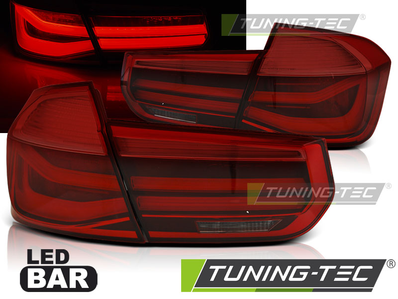 Tuning-Tec LED Lightbar Rückleuchten für BMW 3er F30 Limousine 11-15 rot