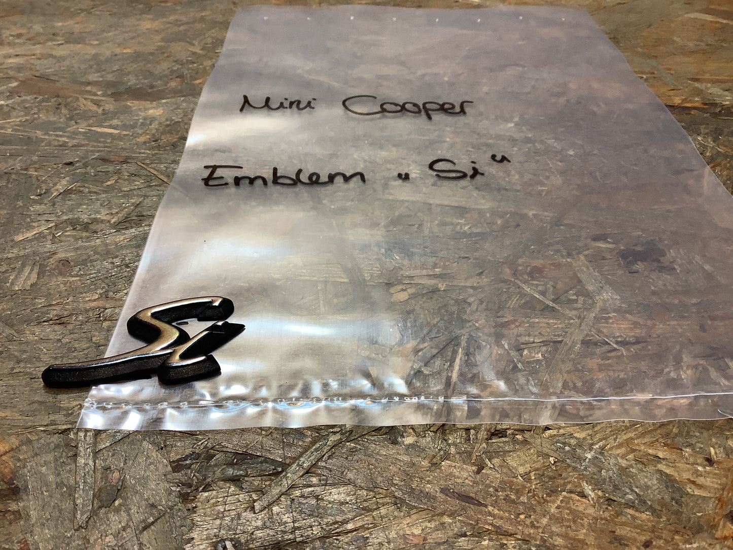 Emblem „Si“ Original Mini Cooper NEU