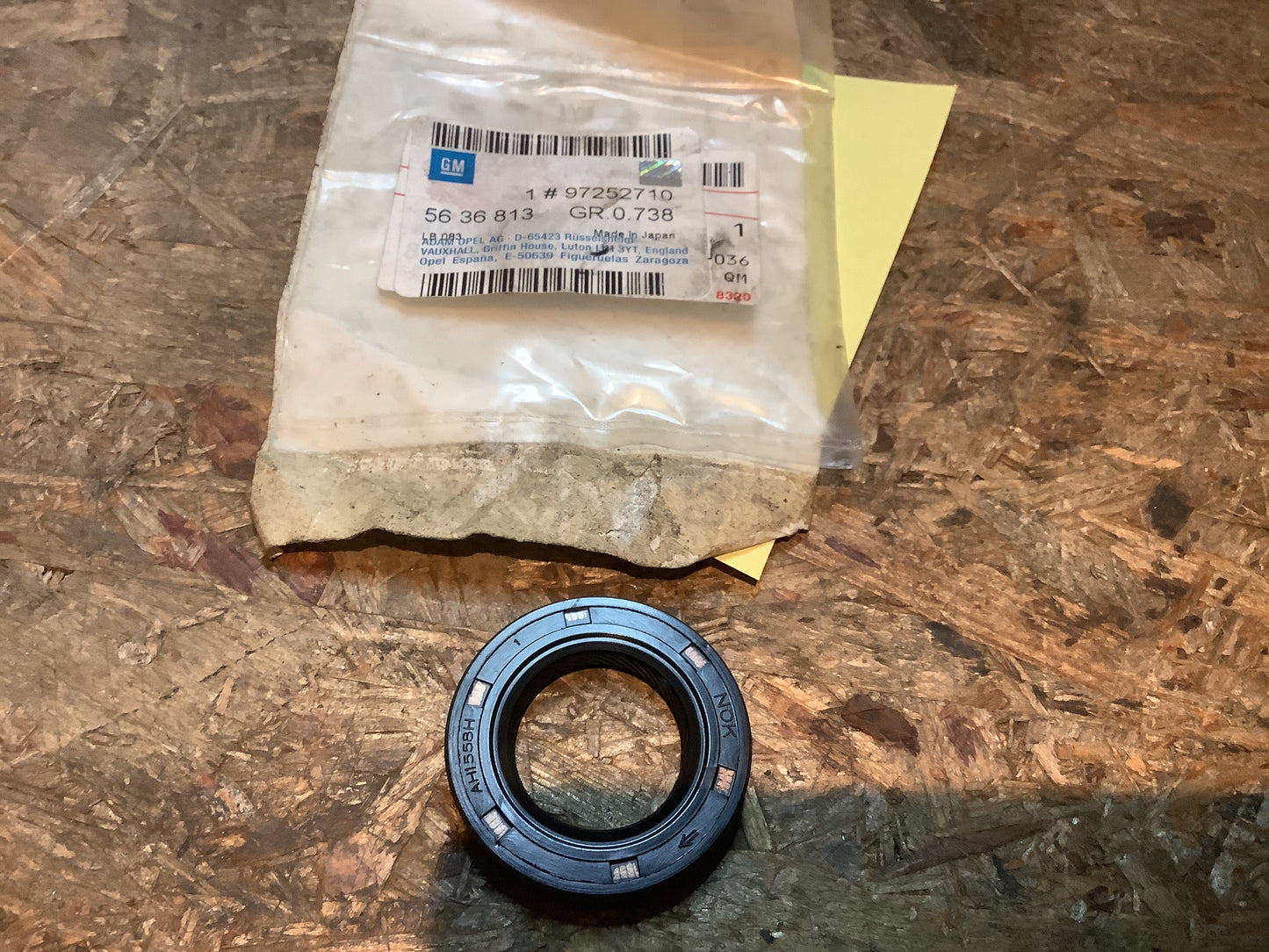 Opel Monterey 3.0 Dichtring Nockenwelle Original GM NEU