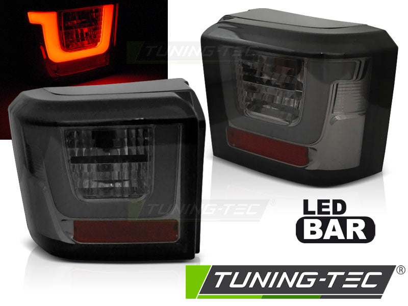 Tuning-Tec LED Lightbar Rückleuchten für VW T4 90-03 chrom/rauch