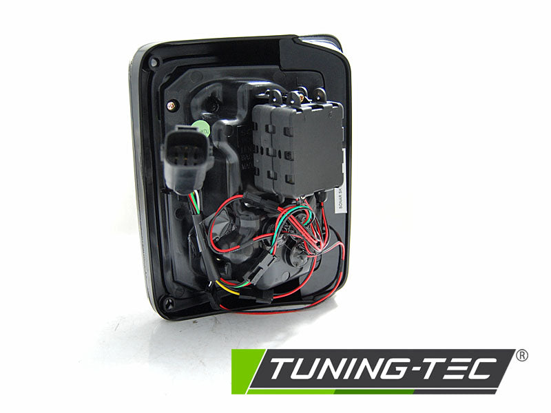 Tuning-Tec LED Lightbar Rückleuchten für Chrysler Jeep Wrangler JK 07-18 schwarz/rauch
