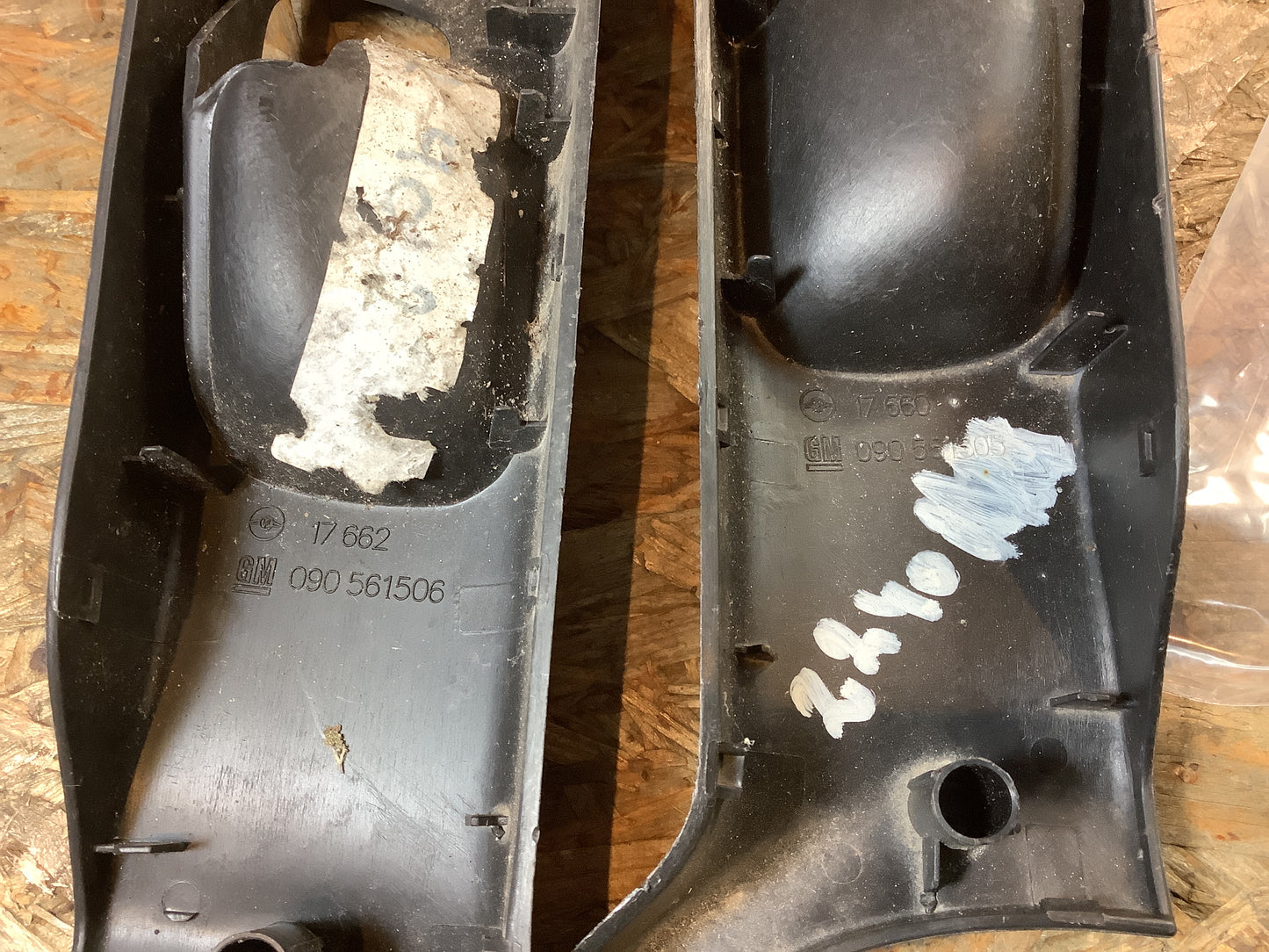 Astra G Türgriff-Set, vorne Abdeckung Original GM GEBRAUCHT