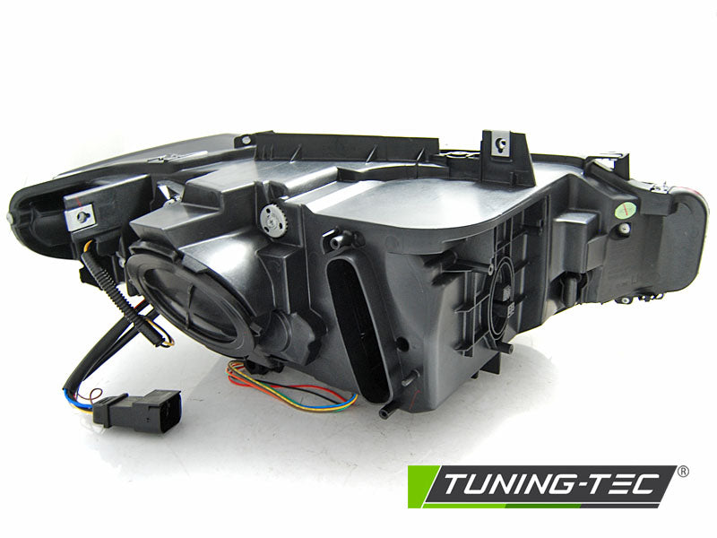 Tuning-Tec Xenon LED Tagfahrlicht Angel Eyes Scheinwerfer für BMW 3er F30/F31 11-15 schwarz AFS-Kurvenlicht