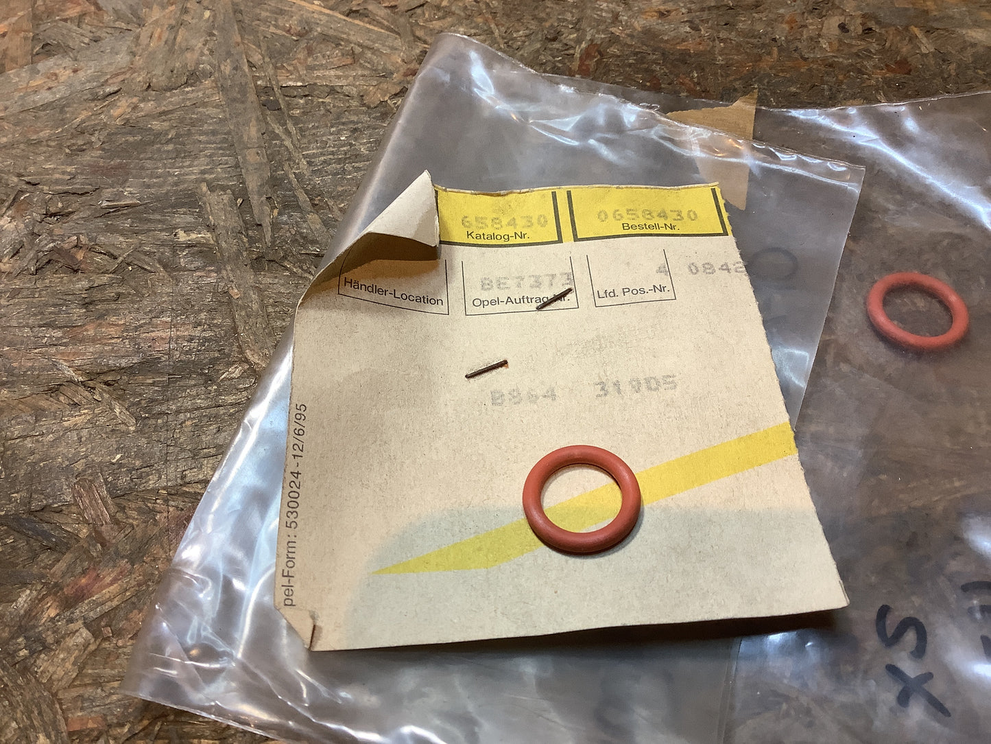 Astra F O-Ring, Führung Öl-Messstab Original Opel NEU