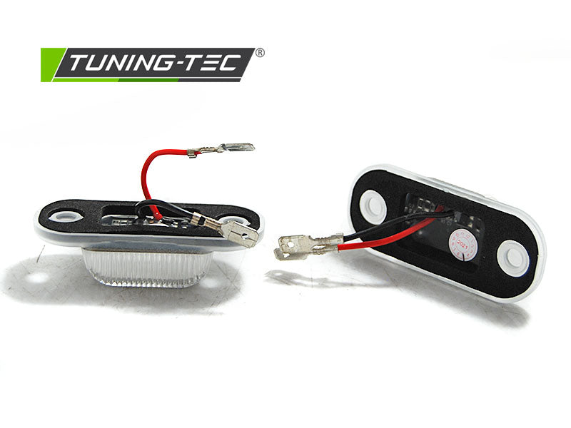 Tuning-Tec LED Kennzeichenbeleuchtung für Audi 80 B4 92-96 /100 C4 91-94 / A6 C4 92-00 kaltweiß