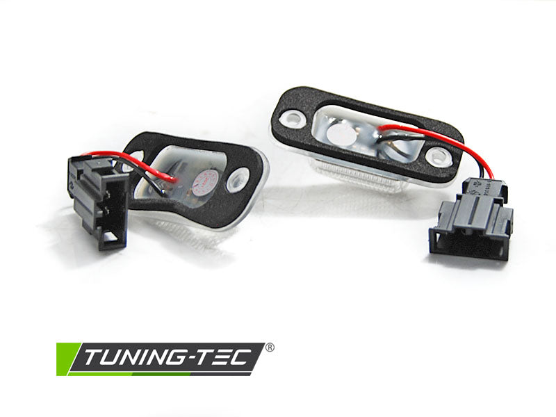 Tuning-Tec LED Kennzeichenbeleuchtung für VW Golf III 91-98 / Polo III 95-01 / Seat Cordoba 93-99 kaltweiß
