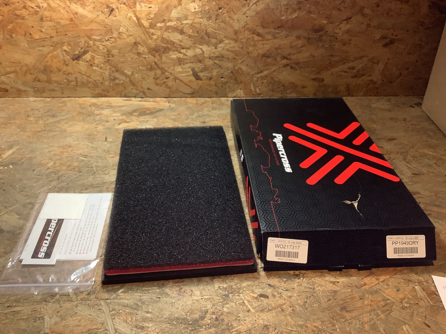 Pipercross Performance Air Filter PP1949DRY