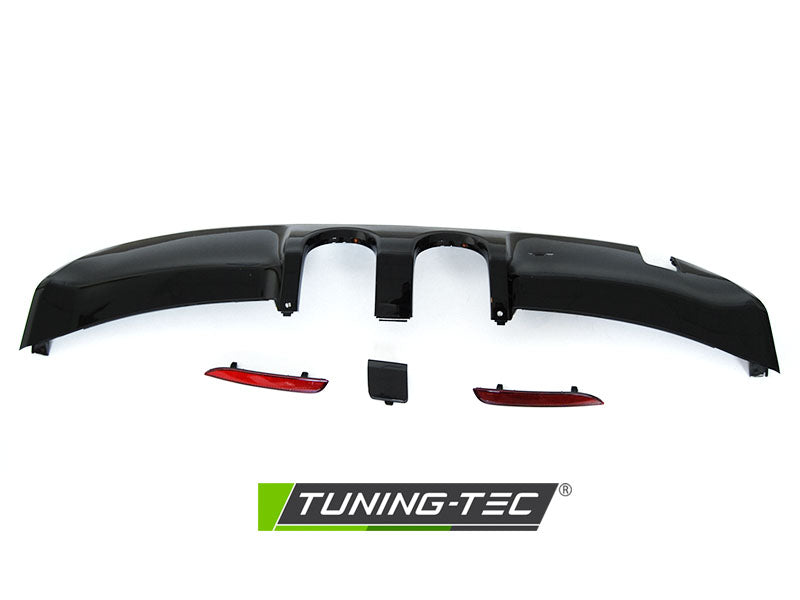Tuning-Tec Heckstoßstange für VW Golf 6 3/5 Türer 08-12 mit Doppelrohr Diffusor