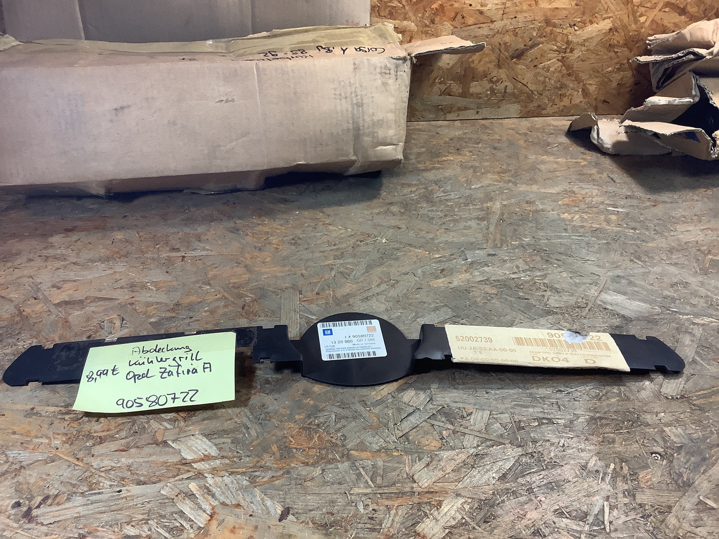 Opel Zafira A Abdeckung Kühlergrill Original GM NEU