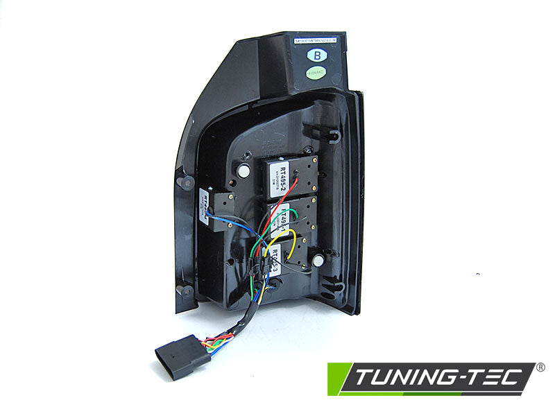 Tuning-Tec Voll LED Lightbar Rückleuchten für VW T6 15-19 schwarz/rauch mit dynamischen Blinker