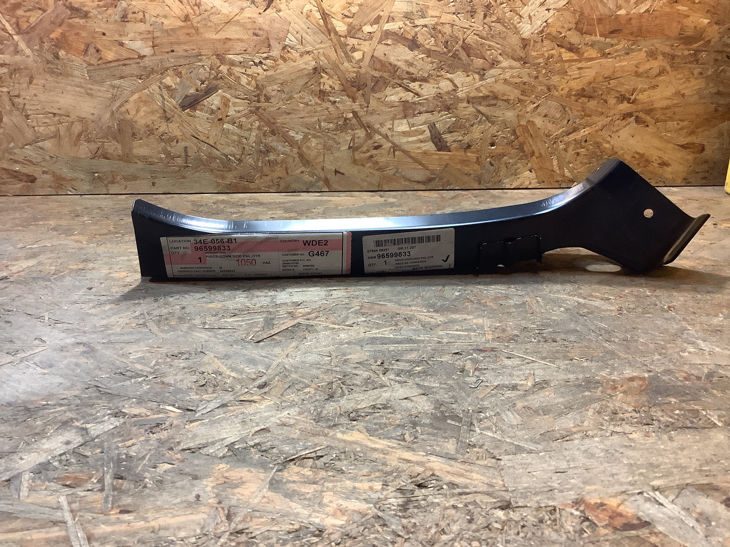 Chevrolet Spark Seitenkarosserieteil Original GM NEU