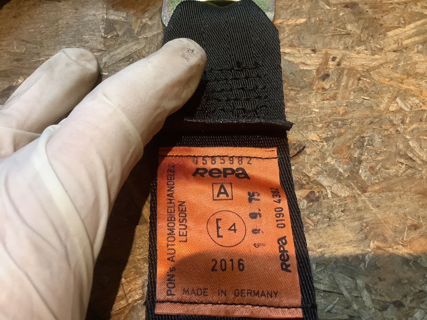 Oldtimer Gurtpeitsche Original REPA NEU