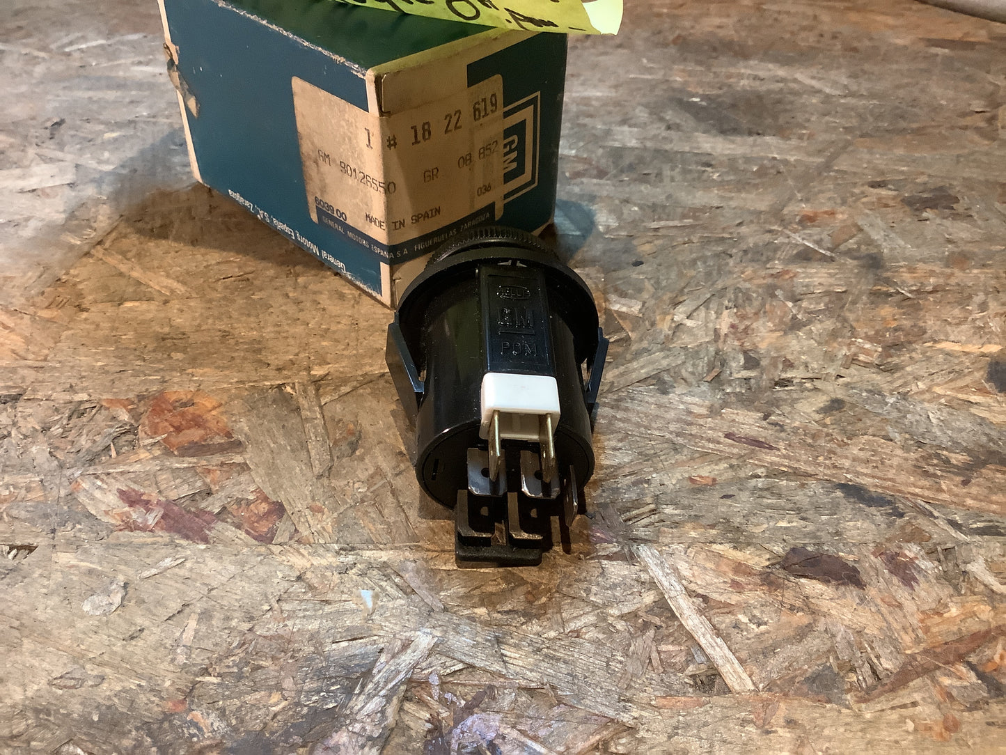 Opel Corsa A Schalter Gebläse Heckscheibenheizung Original GM NEU