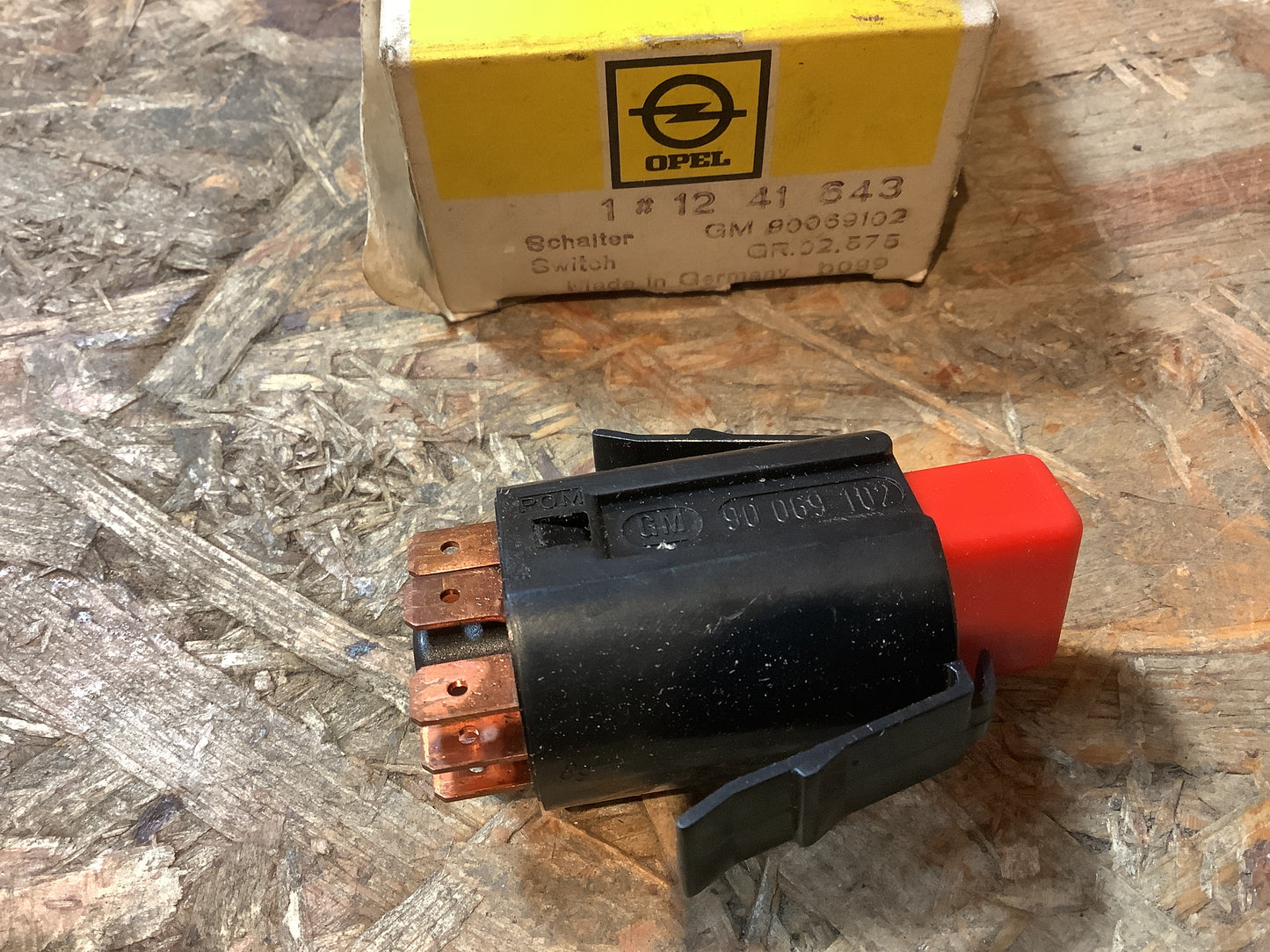 Opel Corsa A, Ascona C Schalter, Warnblinkanlage Original Opel NEU