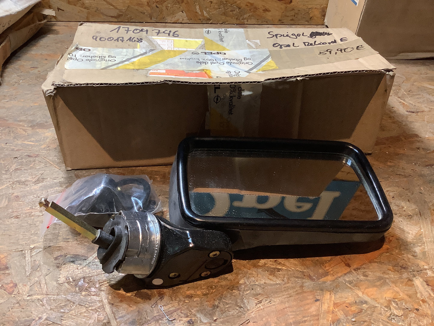 Rekord E Spiegel Original Opel NEU