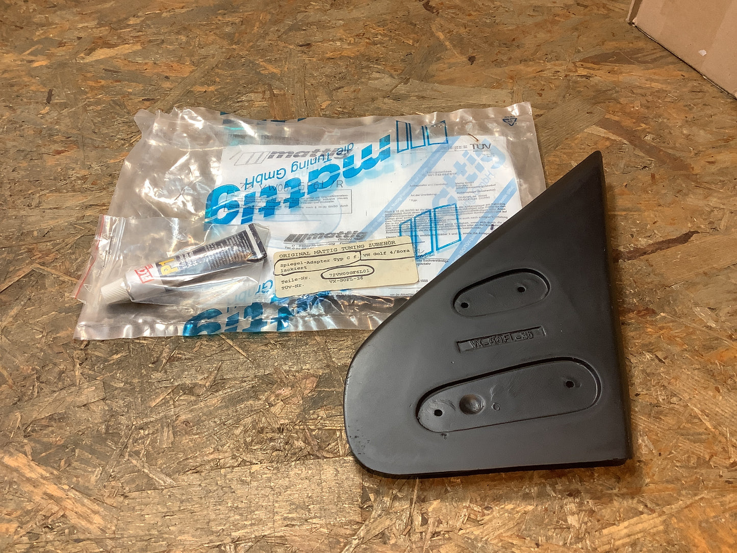 VW Golf 4/Bora Spiegel-Adapter Typ C f. Original Mattig Tuning Zubehör NEU