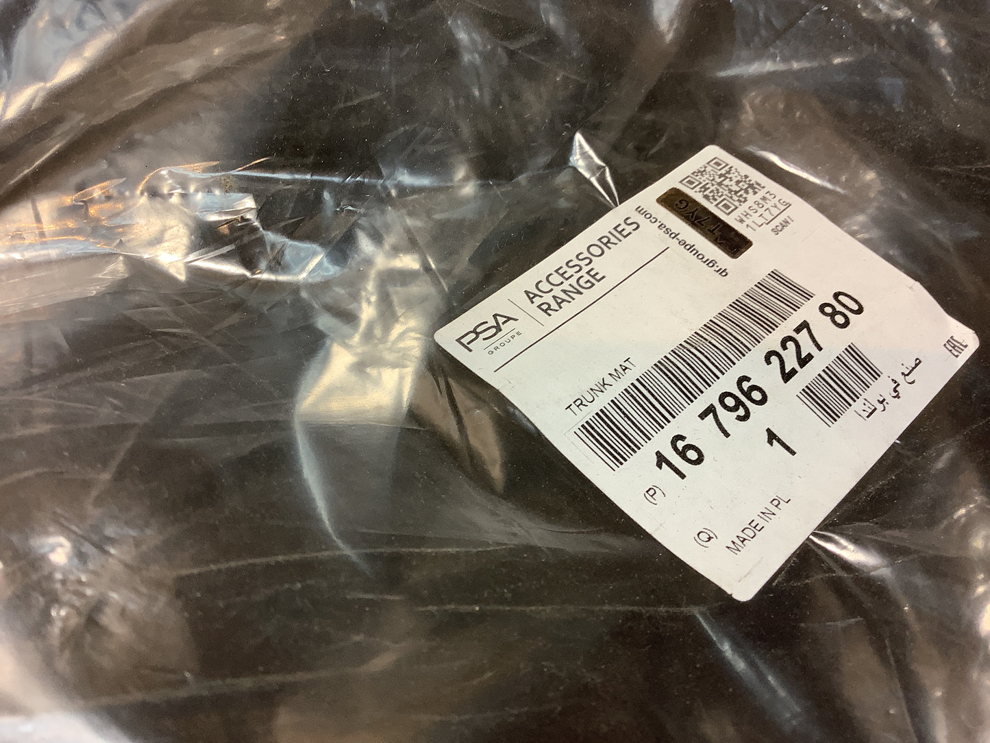 Peugeot 302 Kofferraummatte Original PSA Groupe NEU