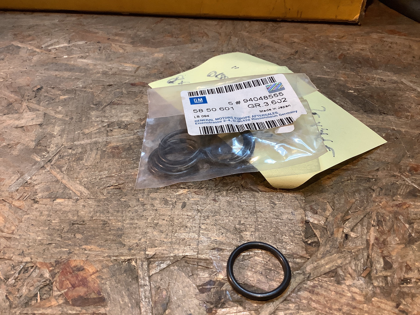 Opel Frontera B, Monterey Dichtring Heizungsrohr Original GM NEU