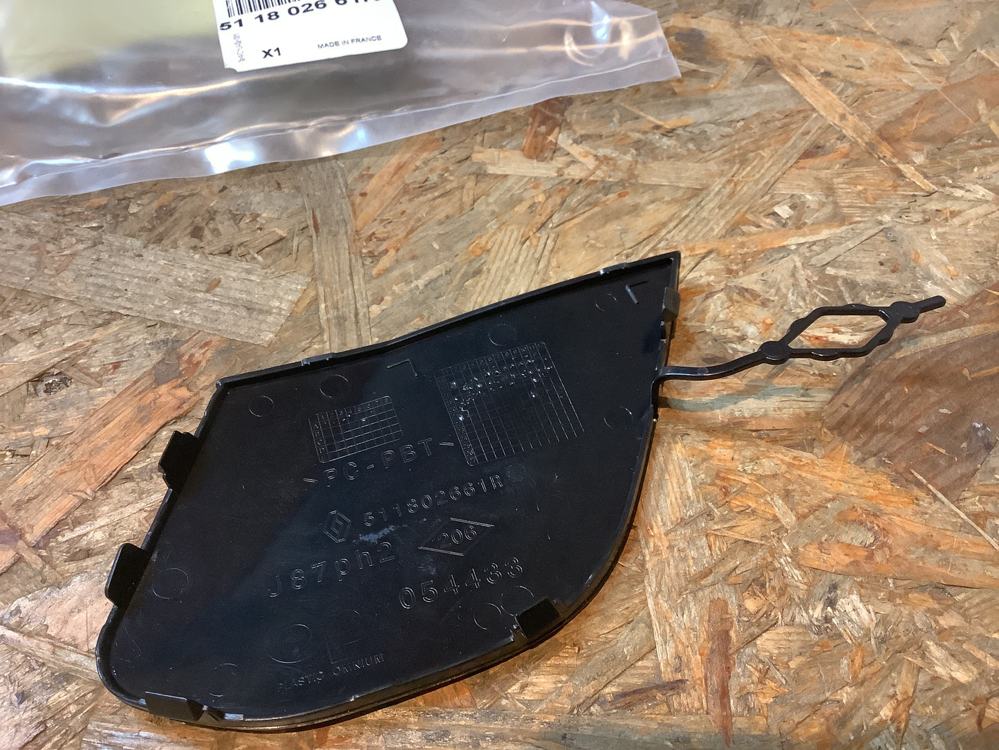 Renault Captur Abdeckung, Abschlepphaken, Stoßstange vorn Original Renault Group NEU