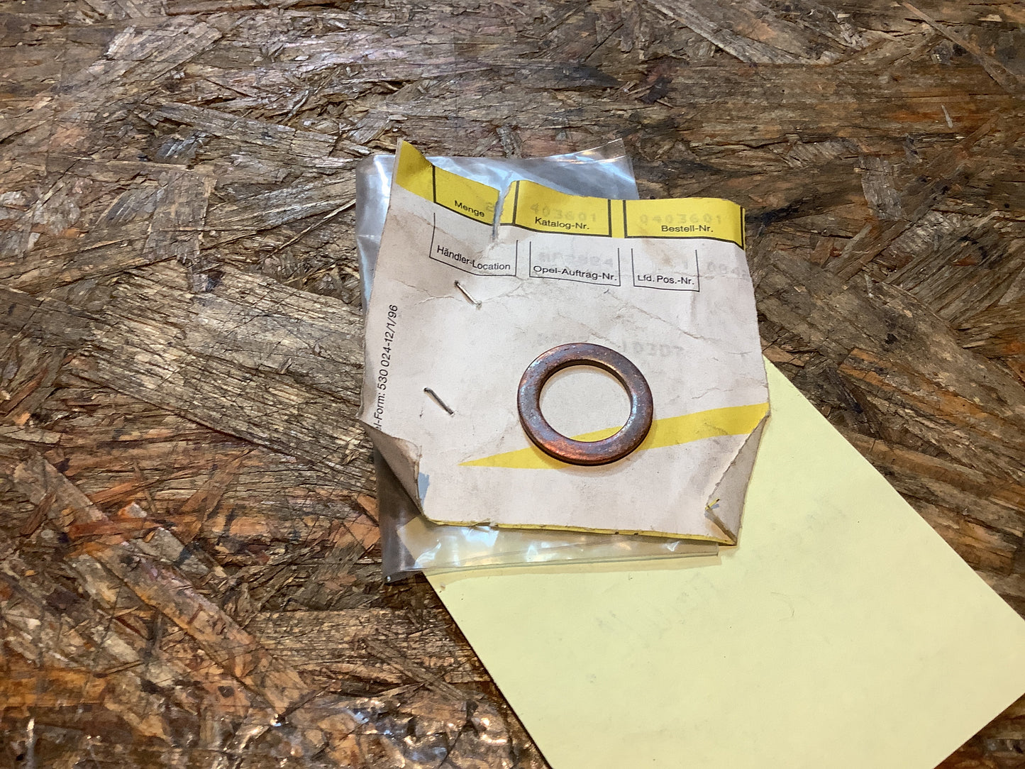 Opel Modell unbekannt Dichtring Original Opel NEU