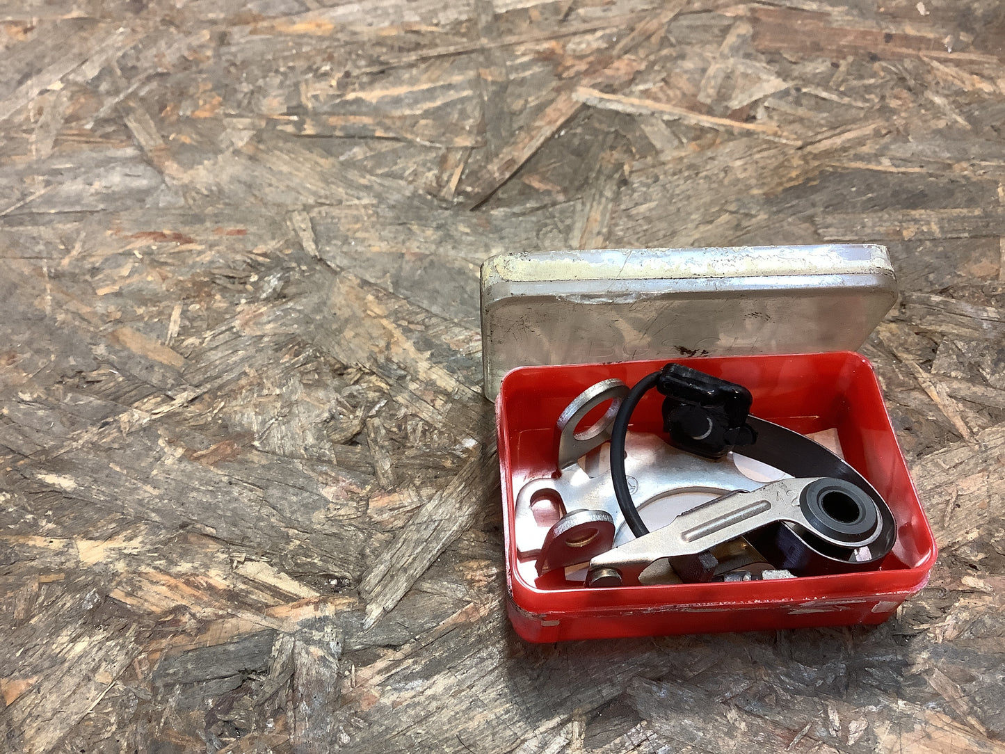 Ford Taunus, NSM Prinz, Saab Kontaktsatz, Zündverteiler Original Bosch NEU