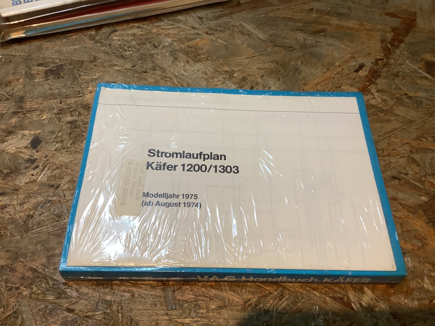 V.A.G Handbuch Käfer Modelljahr 1975 Original Verpackt NEU