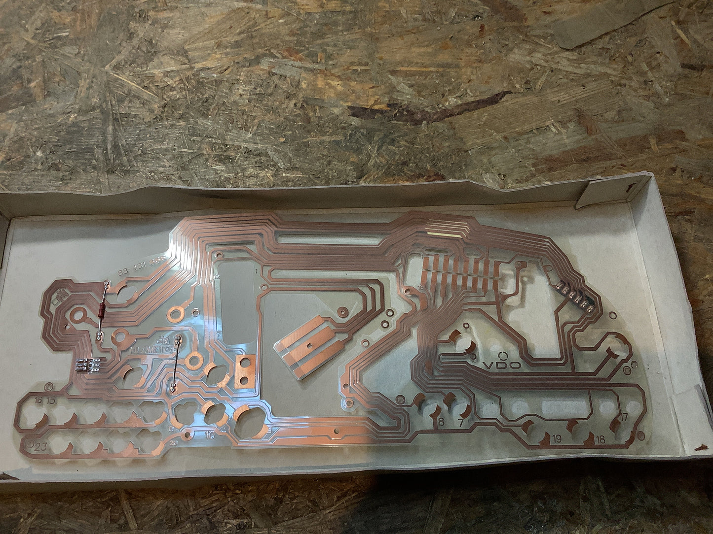 Astra F Tachometer Leiterplatte Original GM NEU