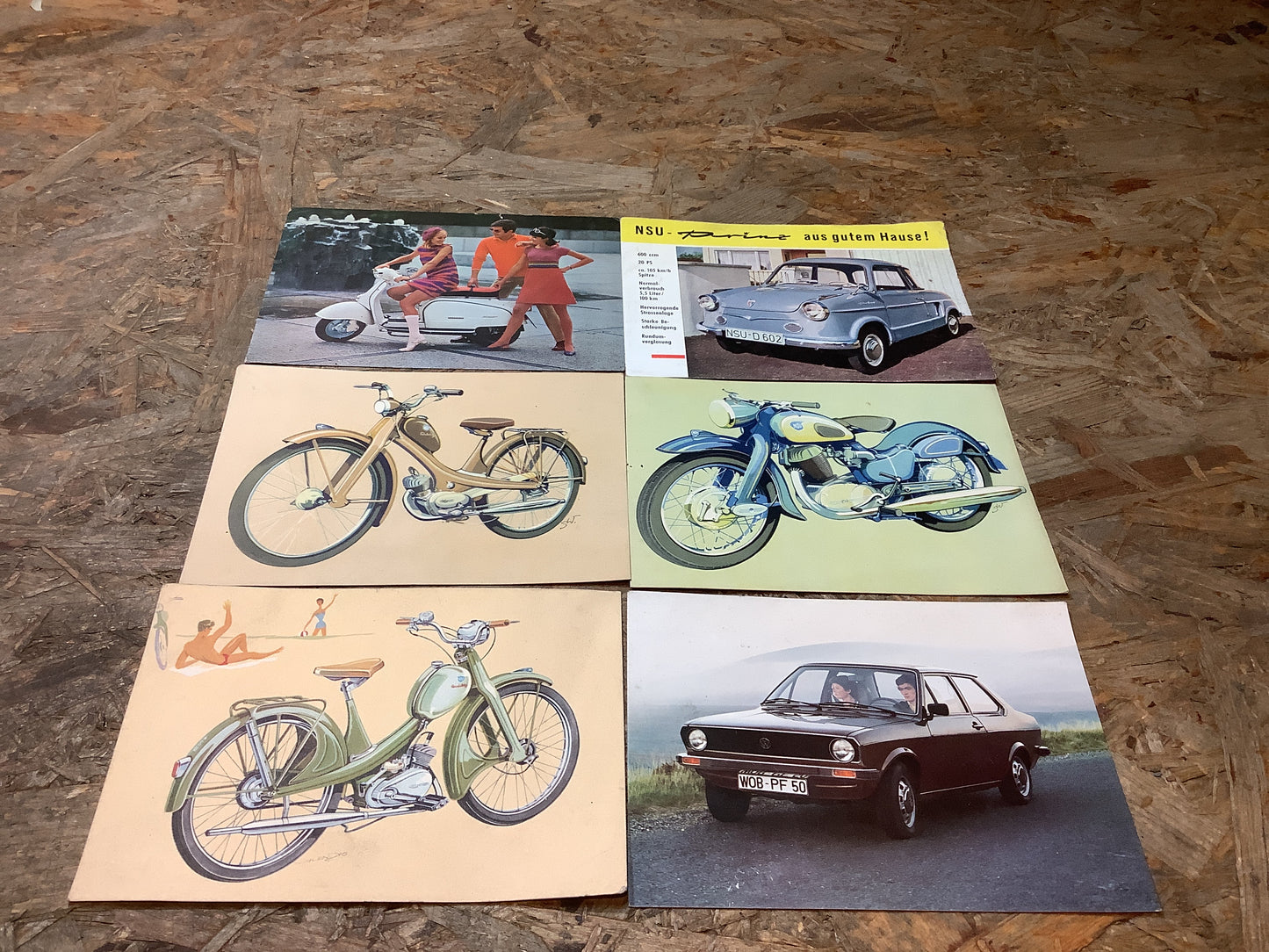 NSU Postkartenkonvolut