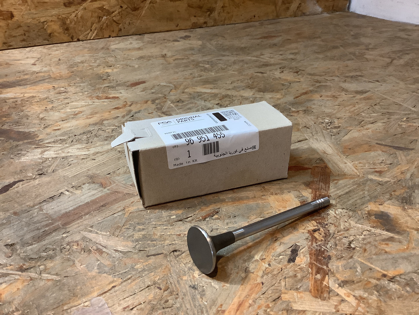 Außlassventil Opel Motor Z20DMH Original PSA Groupe NEU