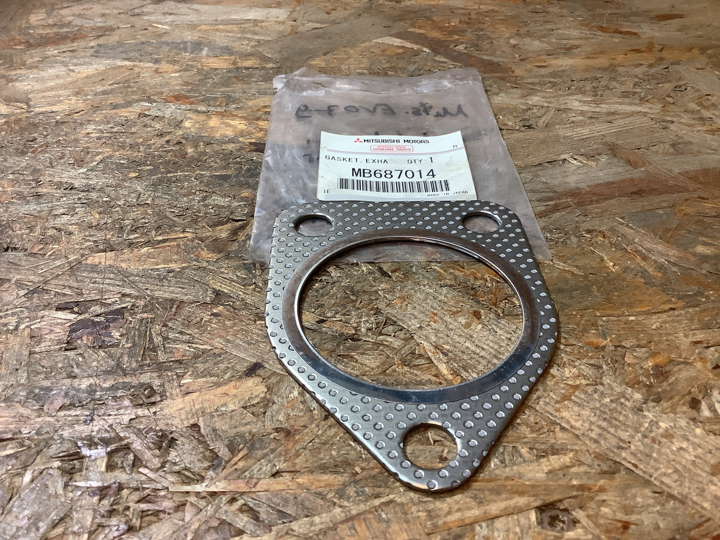 Mitsubishi Evo 7-9 Dichtung, Auspuffrohr Original Mitsubishi NEU