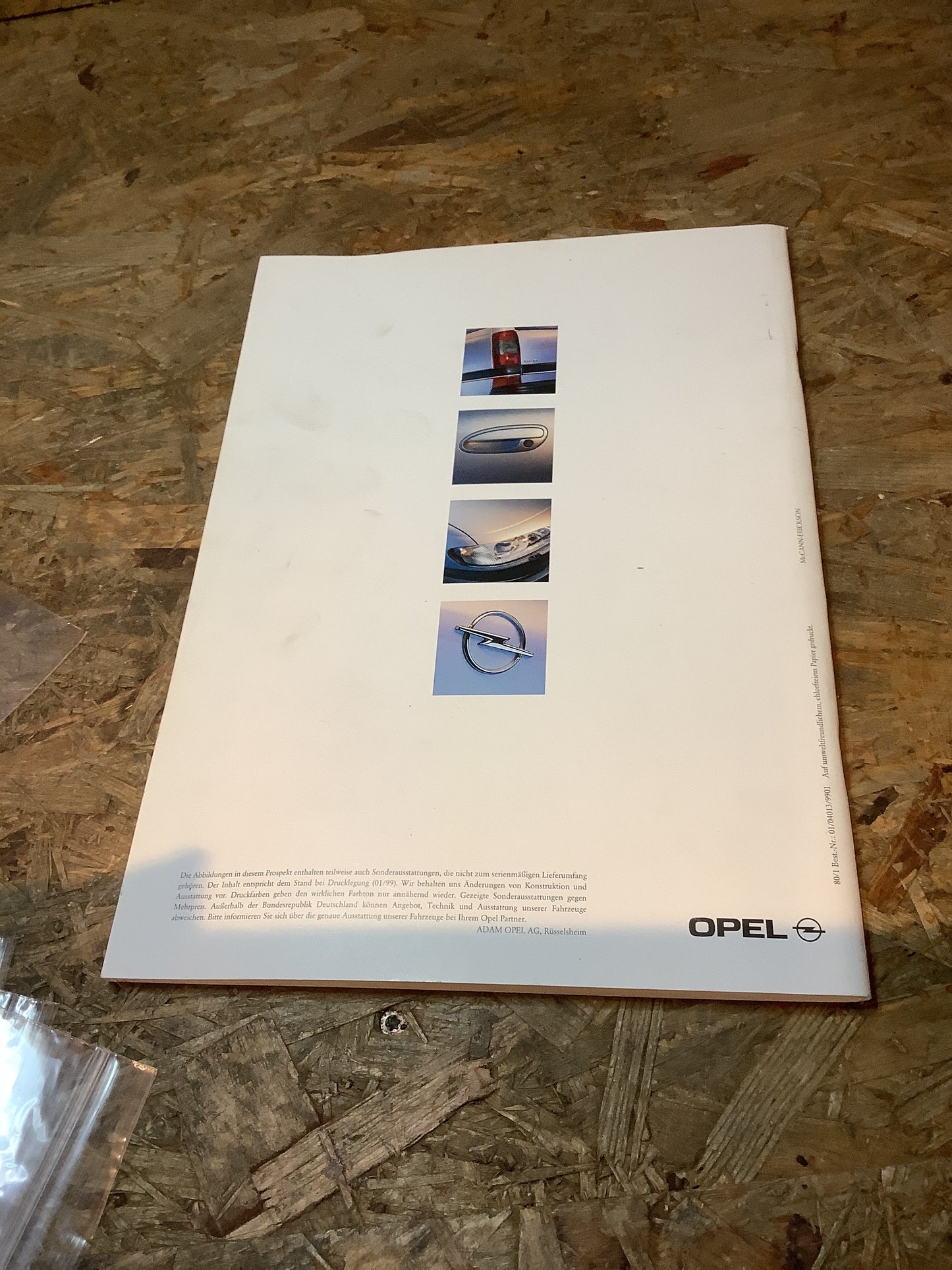 Omega Caravan Prospekt/Katalog