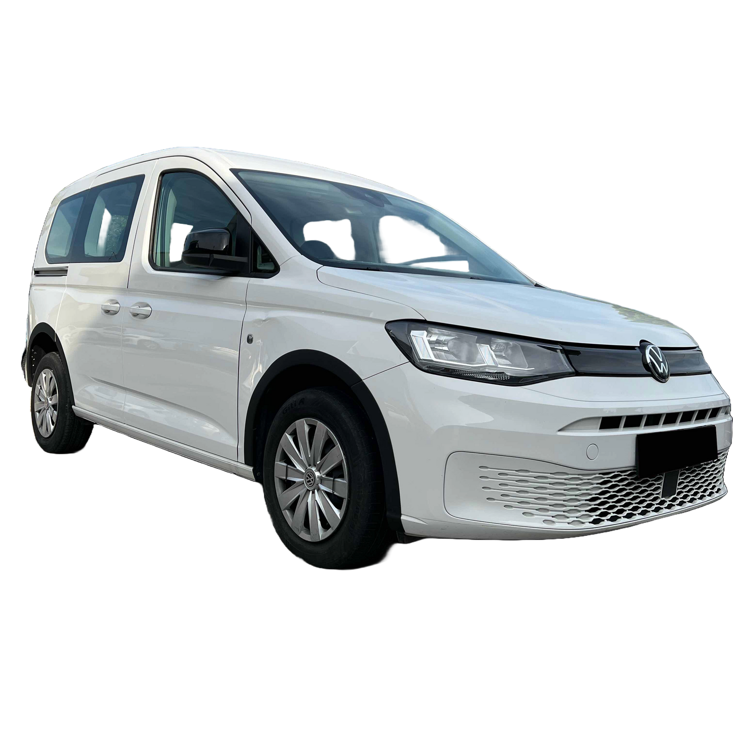Radlaufverkleidungen passend für VW Caddy MK5 2021+ mit ABE TÜV Matt Schwarz