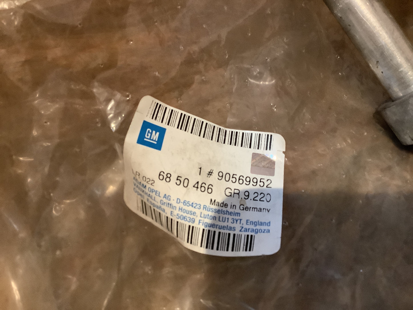 Opel Vectra B Leitung Klimaanlage Original GM NEU