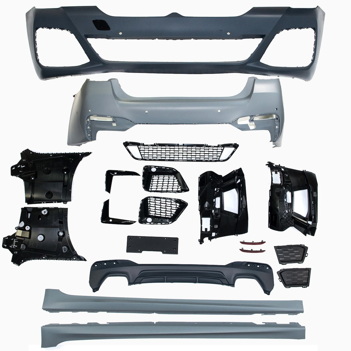 Sport Bodykit Set passend für BMW 5er G30 Limousine 2021->>