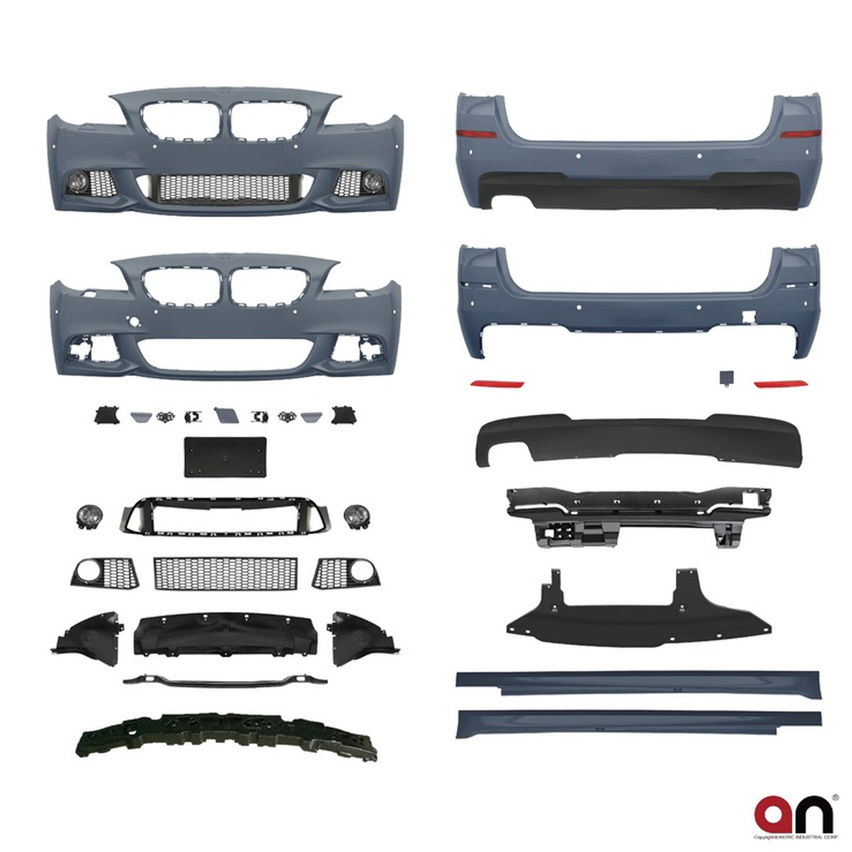 Karosseriekit Stoßstangen-Set passend für BMW 5er F11 Touring 2010-2013