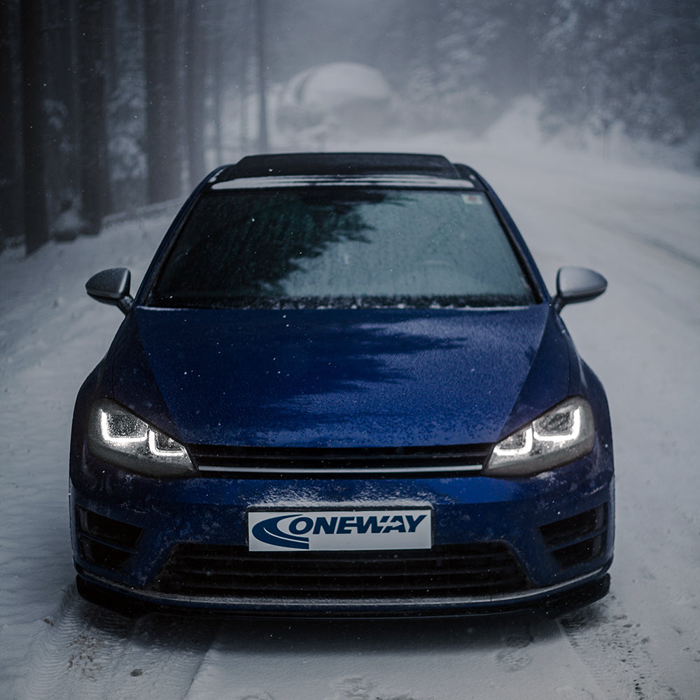 BK12.023 - Bodykit passend für VW Golf Mk7 R 2013-2016 Hochglanz Schwarz