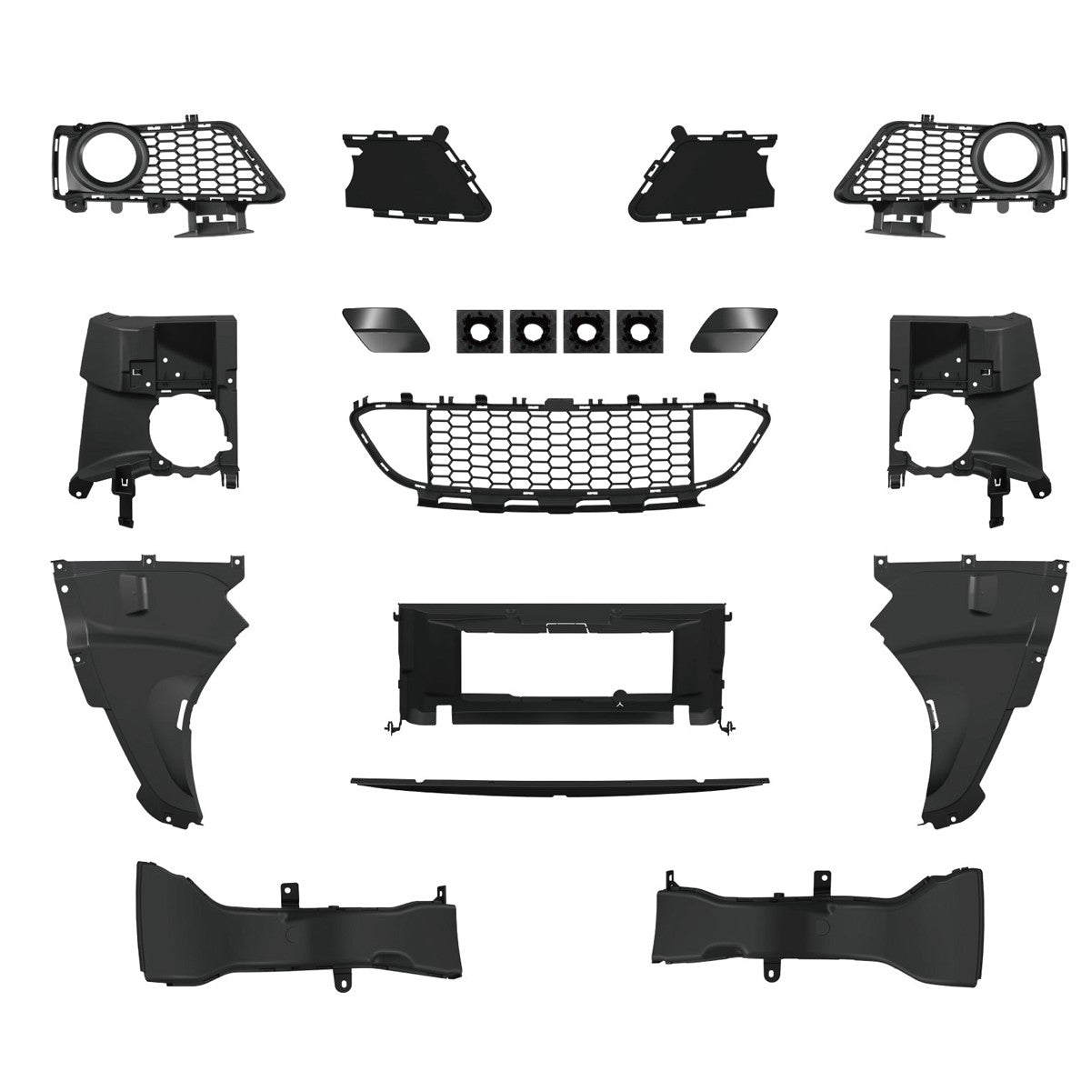 Frontstoßstangen Zubehörset passend für BMW 3er F30 F31 2012-2018