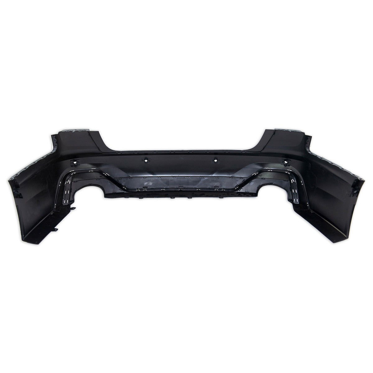 Heckstoßstange mit Diffusor & Auspuffendrohren passend für Audi A6 C8 4A Limousine 2018-2024