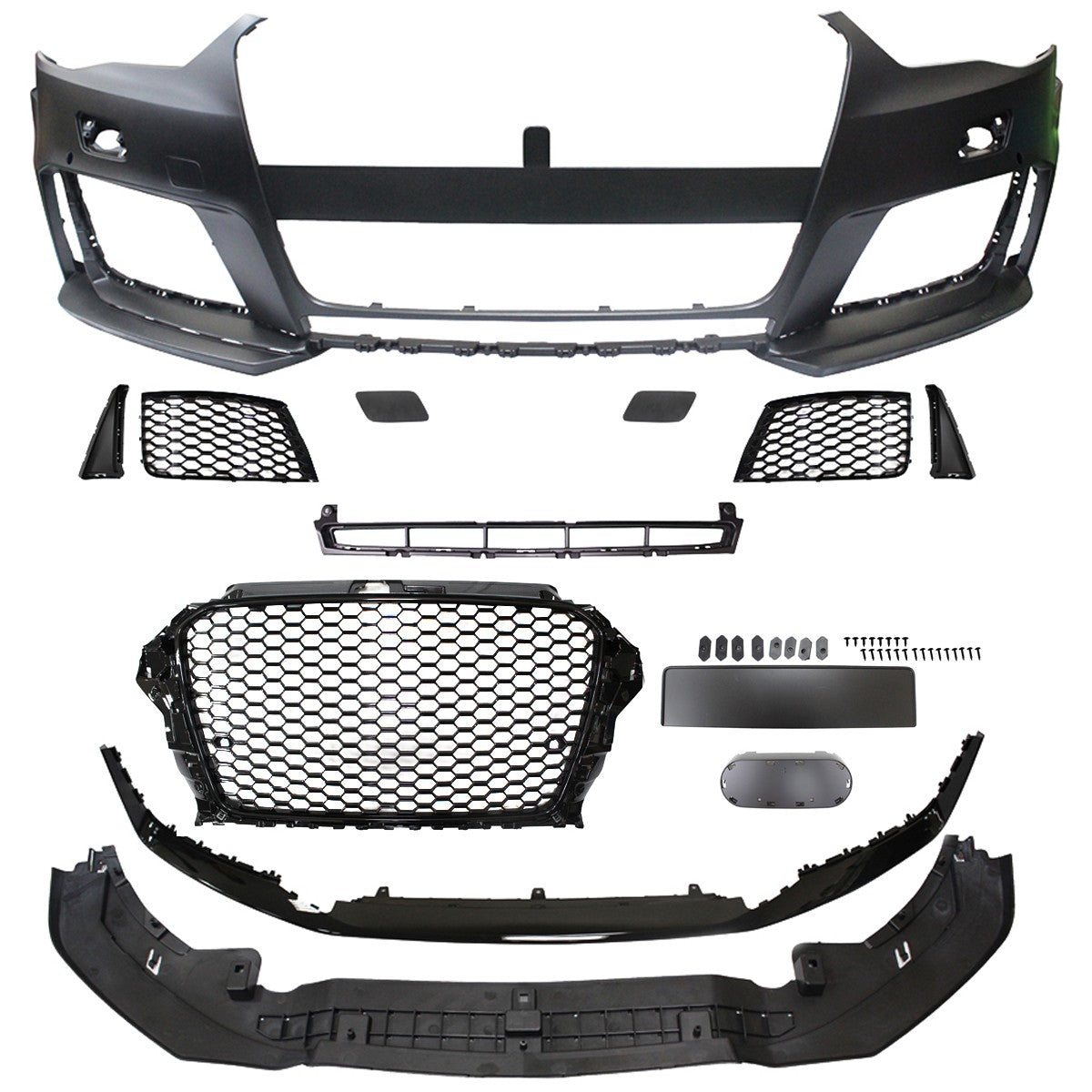 Frontstoßstange mit Kühlergrill PDC SRA passend für Audi A3 8V Sportback 2012-2015