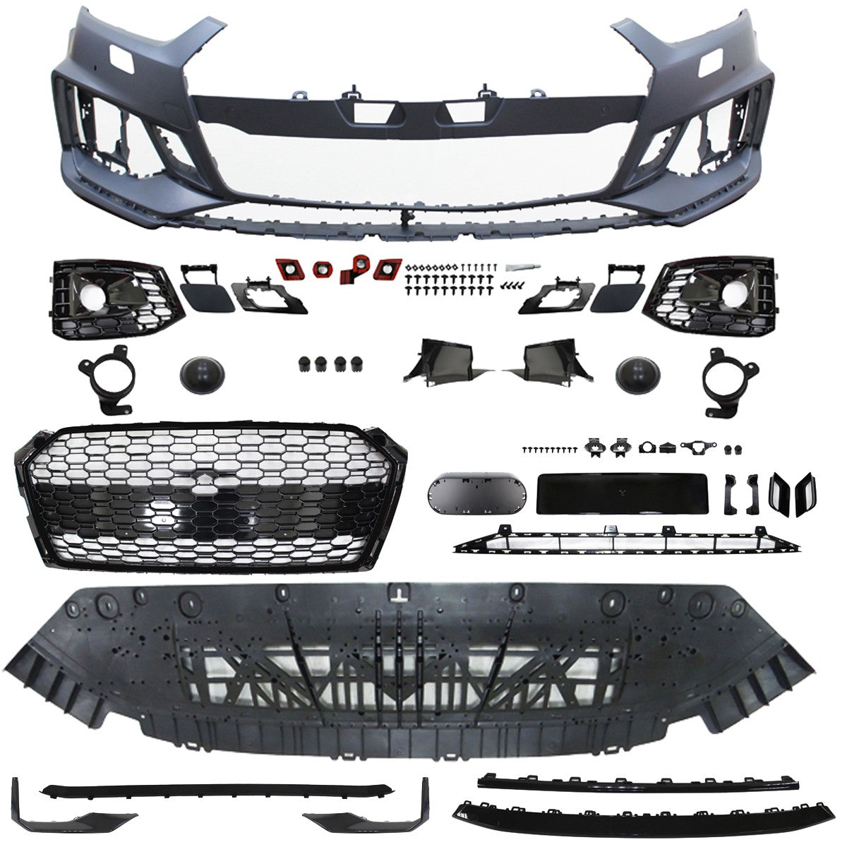 Frontstoßstange mit Grill PDC SRA passend für Audi A5 F5 2015-2019