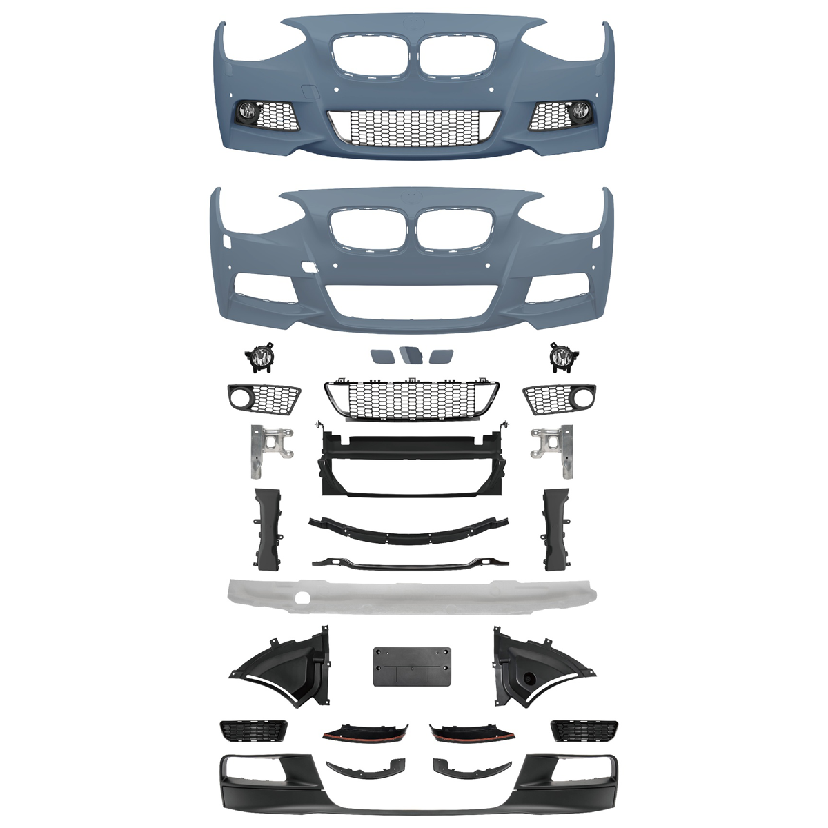 Frontstoßstange mit PDC SRA passend für BMW 1er (F20 F21) 2011-2015