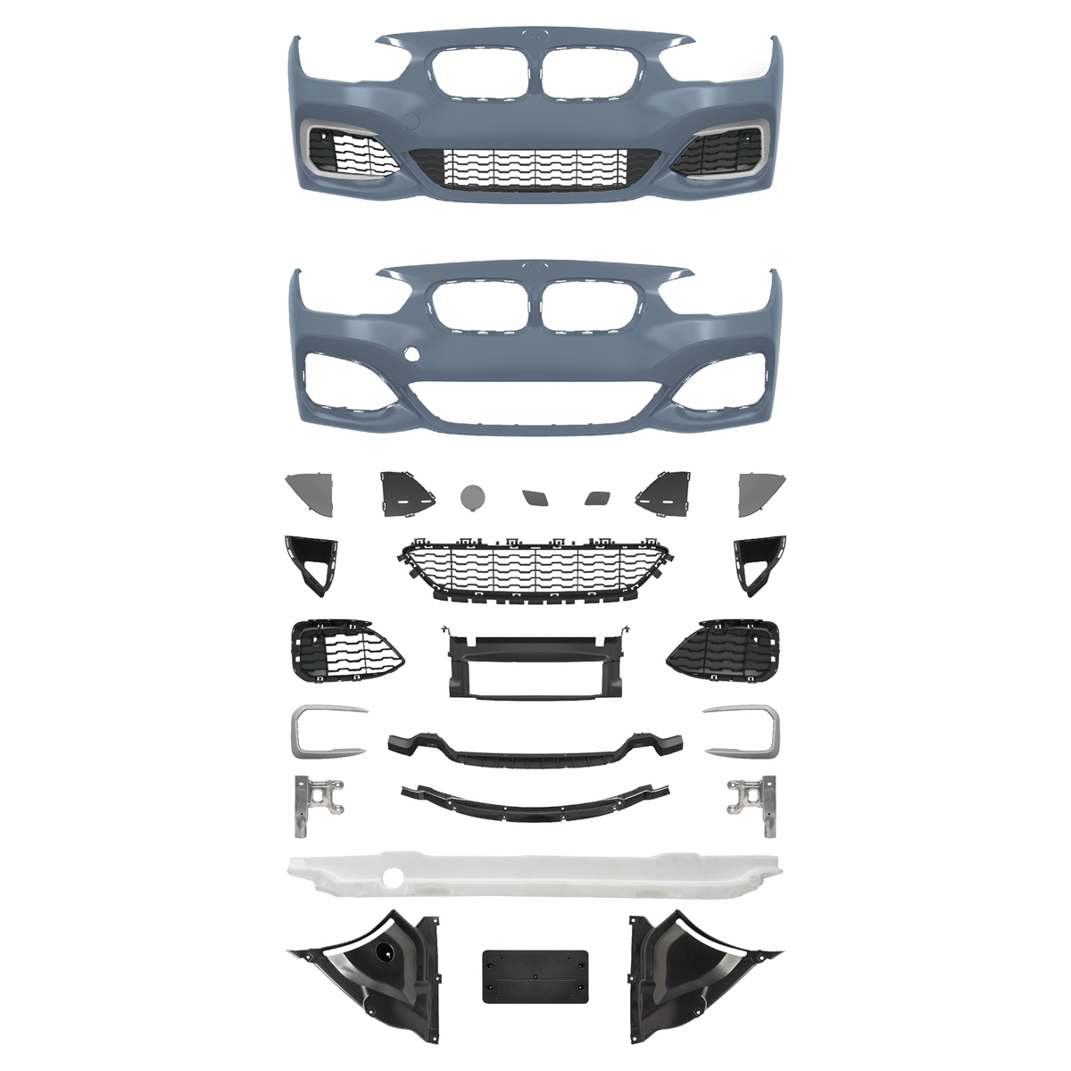 Frontstoßstange PDC SRA passend für BMW 1er F20 F21 2015-2019