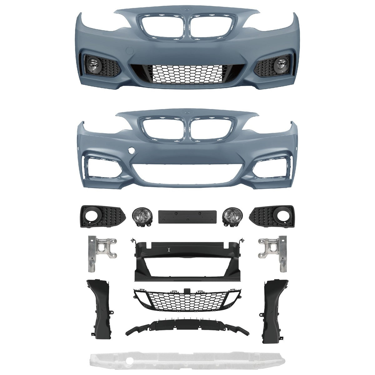 Frontstoßstange passend für BMW 2er F22 F23 Coupé Cabrio 2013-2021