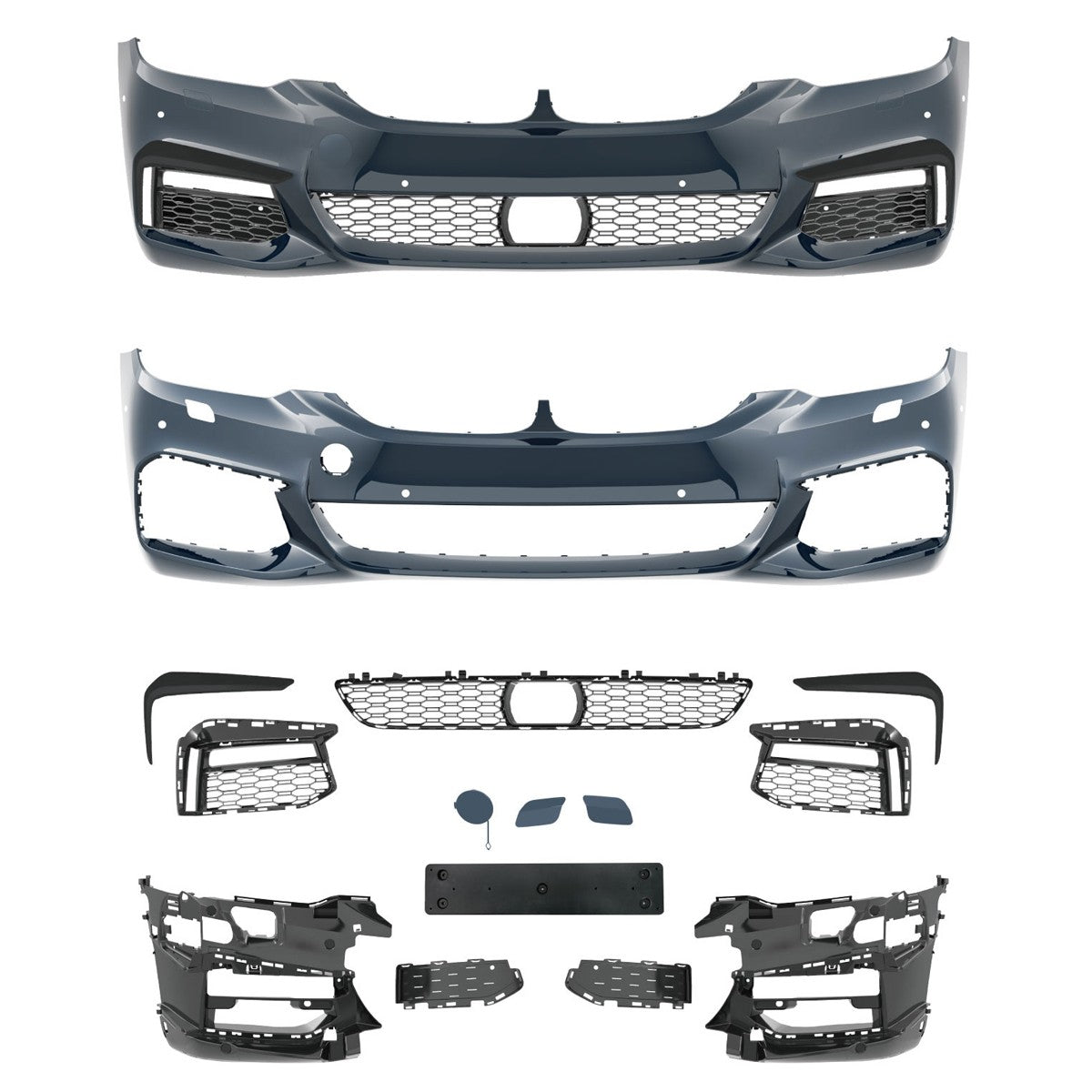 Frontstoßstange PDC SRA ACC passend für BMW 5er G30 G31 2016-2020