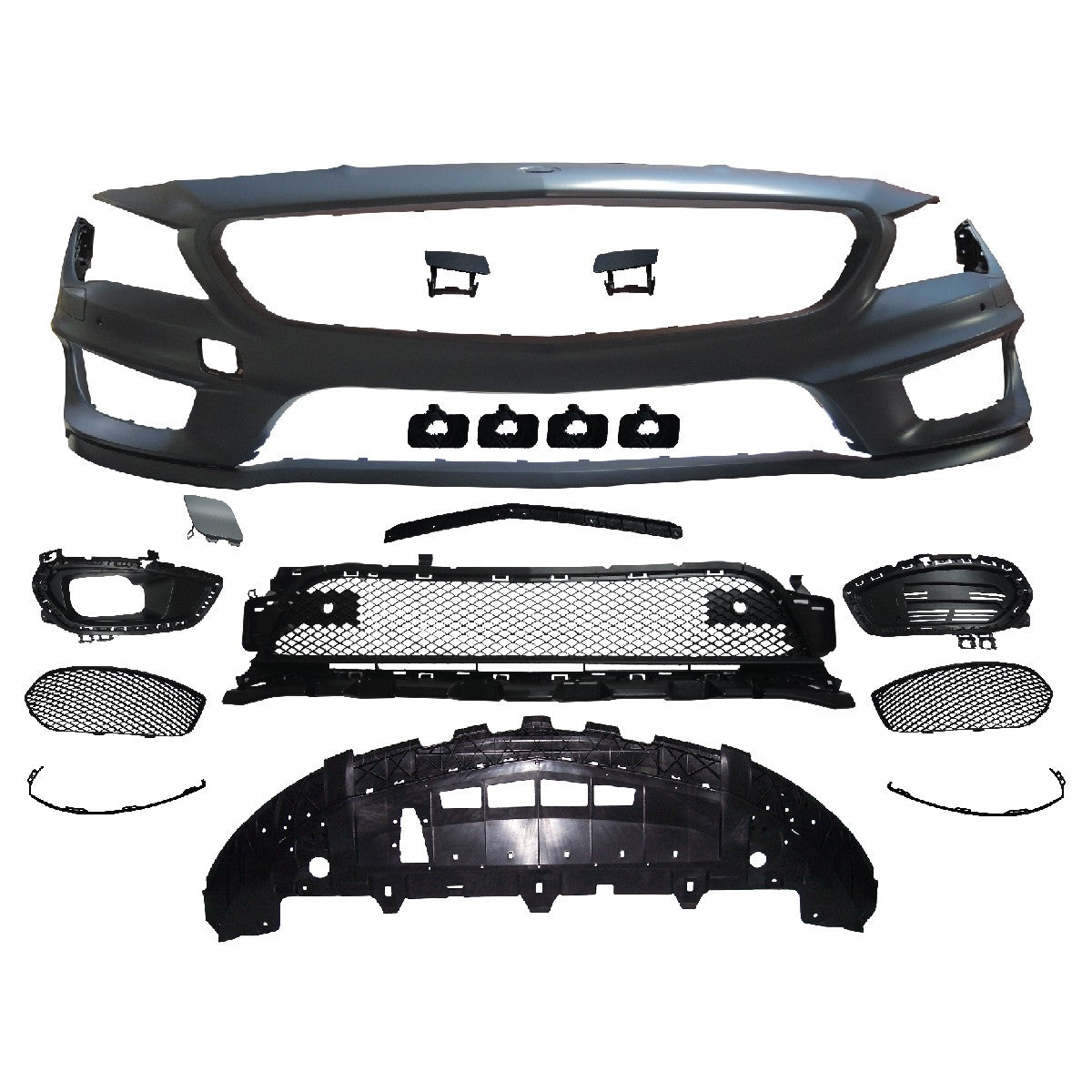 Sport Frontstoßstange PDC SRA passend für Mercedes CLA C117 X117 2013-2016