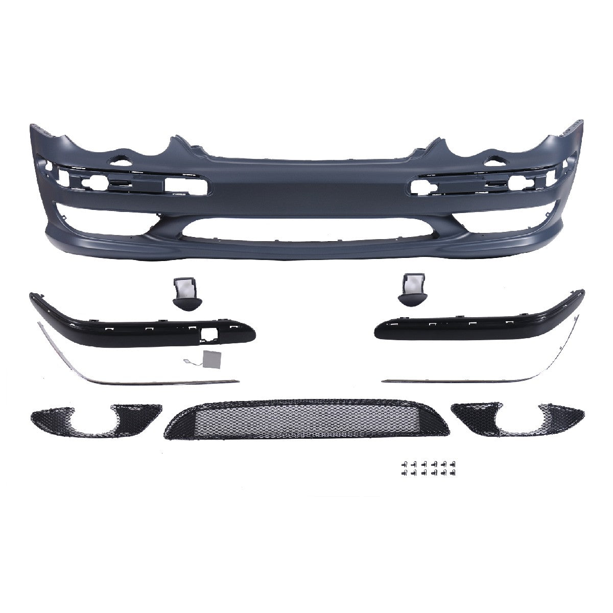 Frontstoßstange mit SRA passend für Mercedes C-Klasse W203 2000-2007