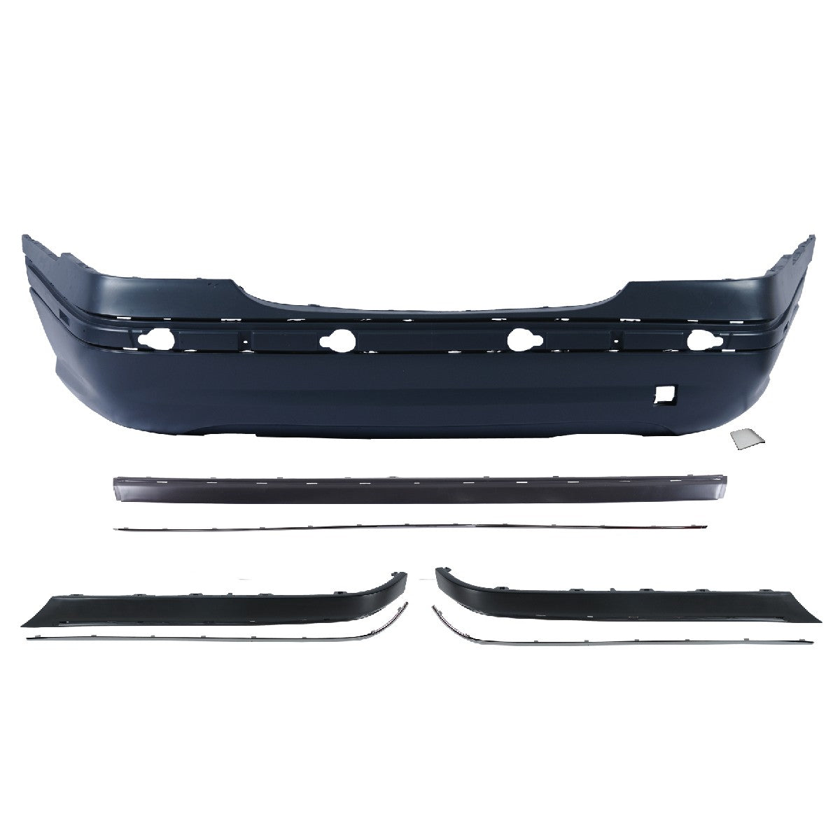 Heckstoßstange Sport passend für Mercedes C-Klasse W203 Limousine 2000-2007