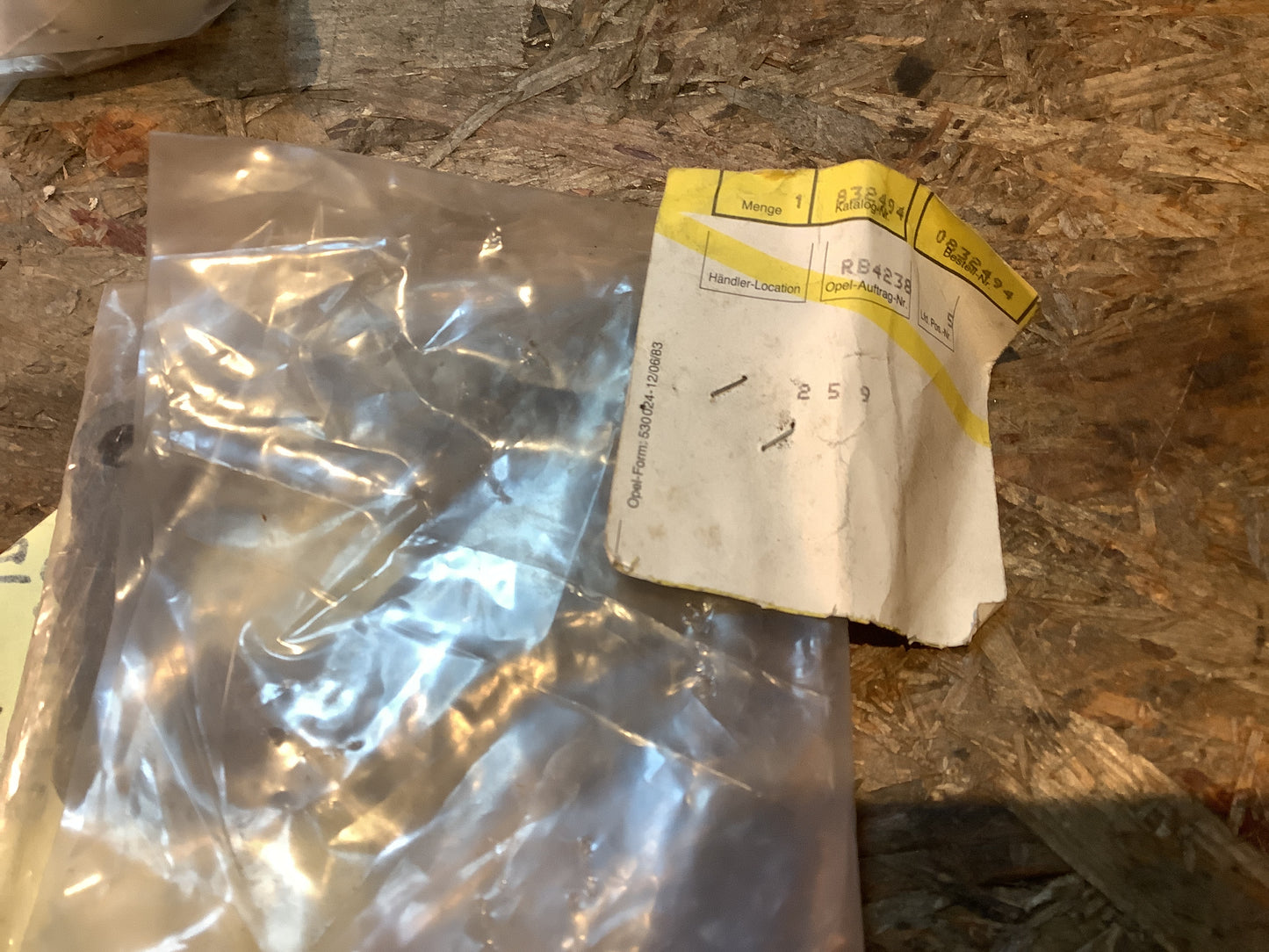 Opel Rekord E, Admiral B, Diplomat B Dichtung Vergaserdeckel Original Opel NEU