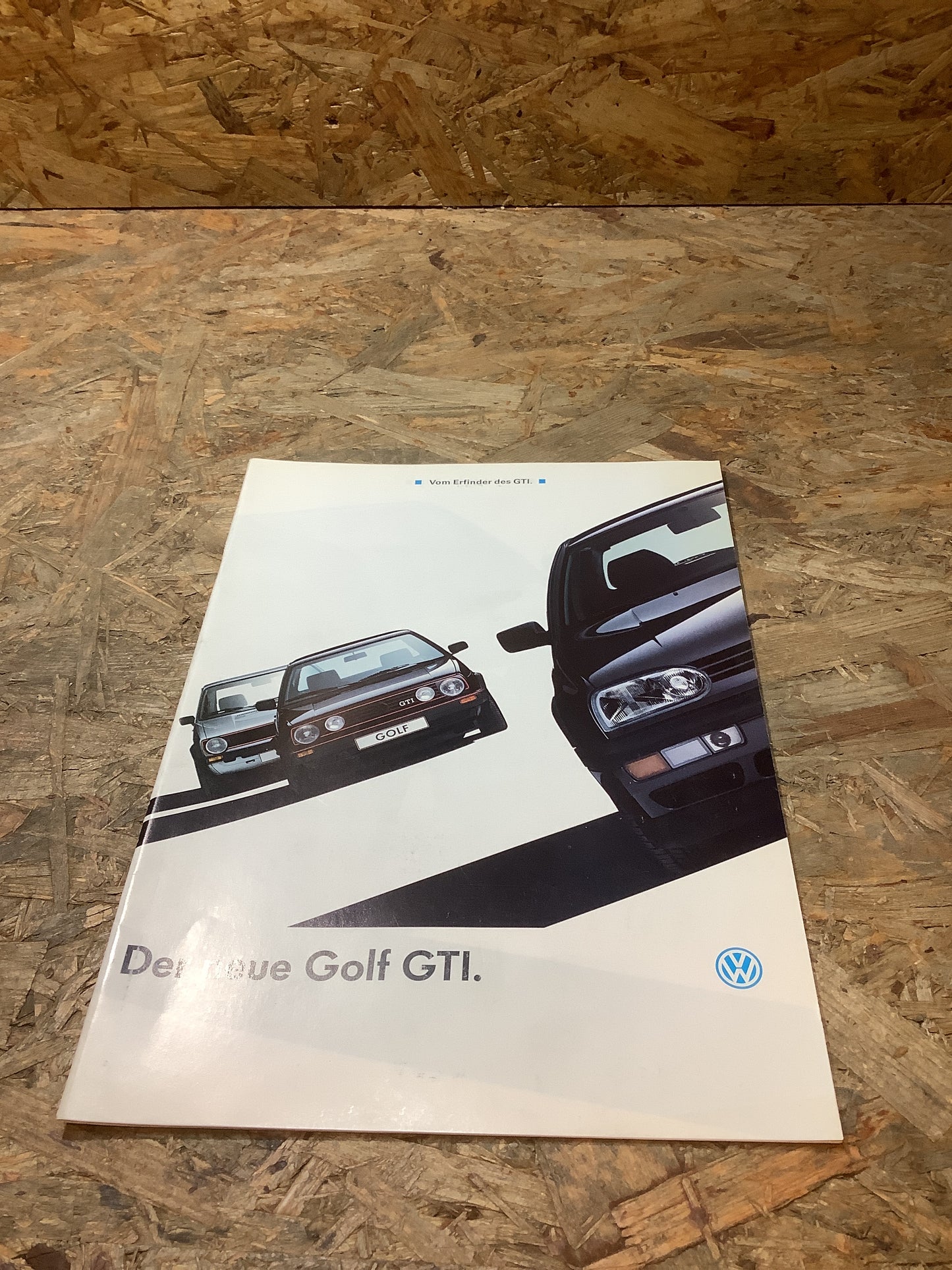 Der neue Golf GTI Werbeheft Ausgabe Januar 1992
