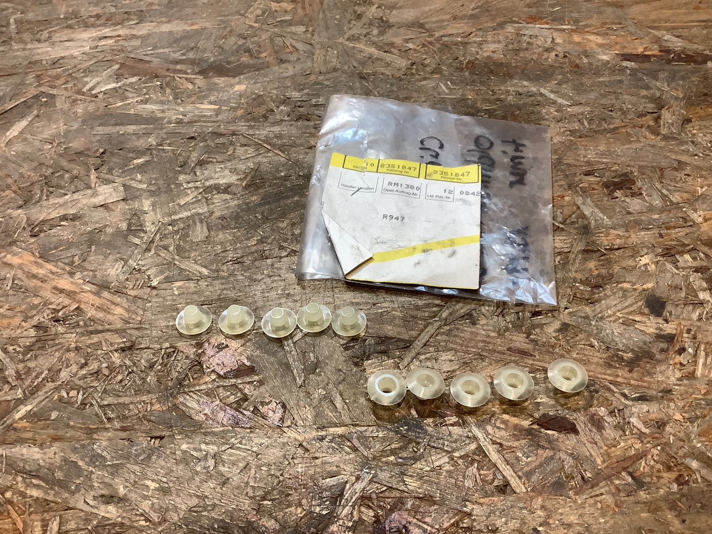 Oldtimer/Youngtimer Set Clip Oberteil Original Opel NEU